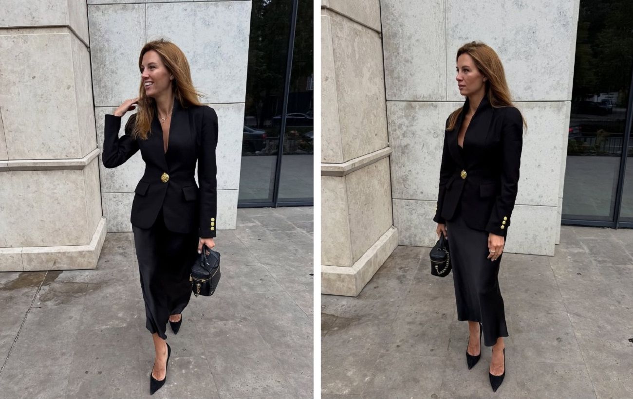 Вічна класика: дружина Решетніка показала модний вечірній "лук"