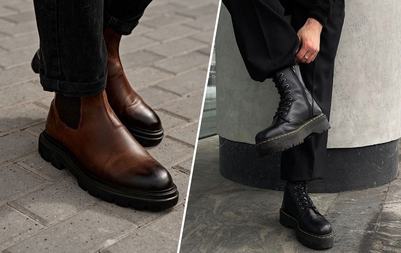 Чоловічі черевики на осінь 2025: які моделі вибрати, щоб бути в тренді