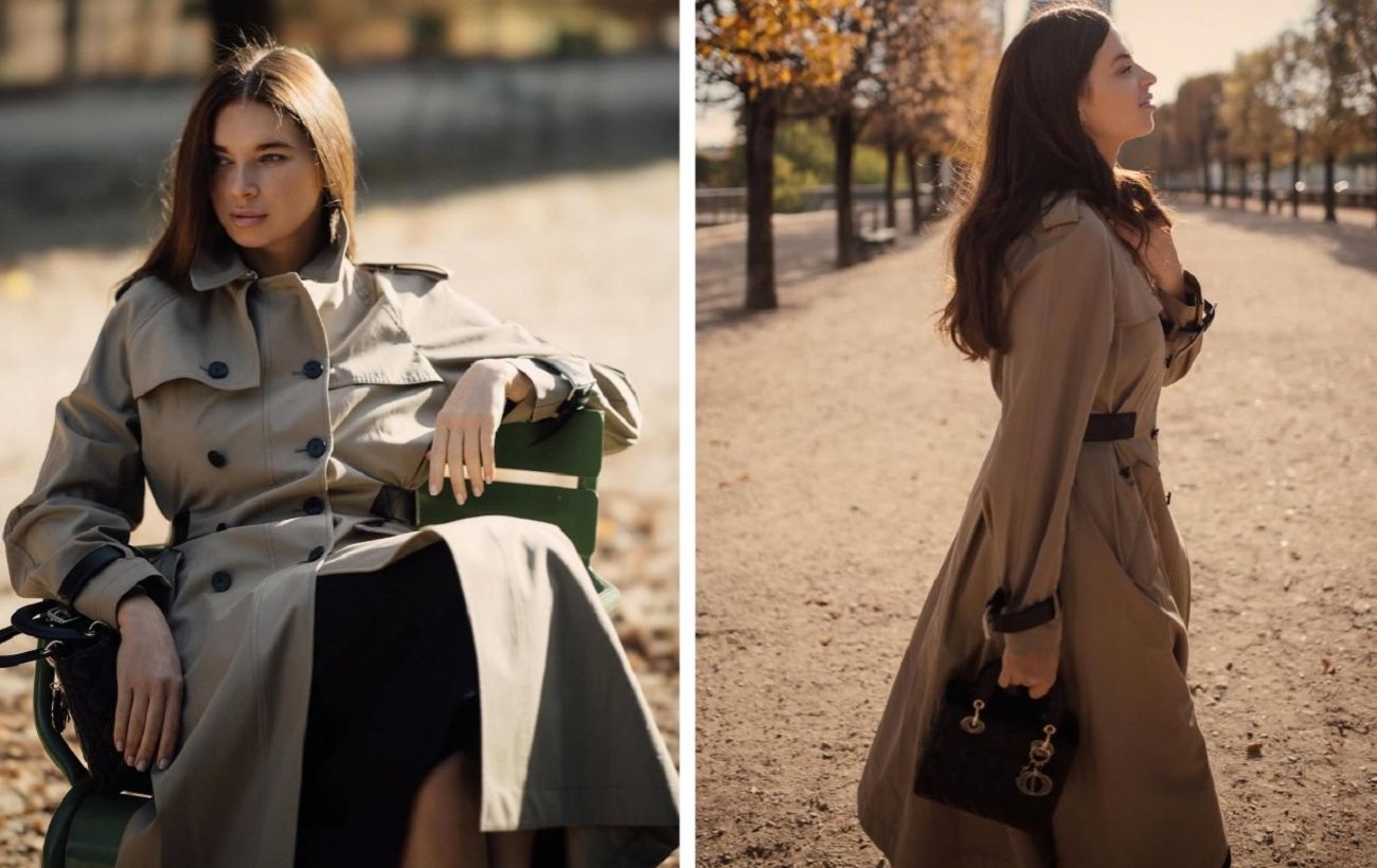 Як виглядає наймодніший тренч на осінь 2025: приклад від дружини Усика