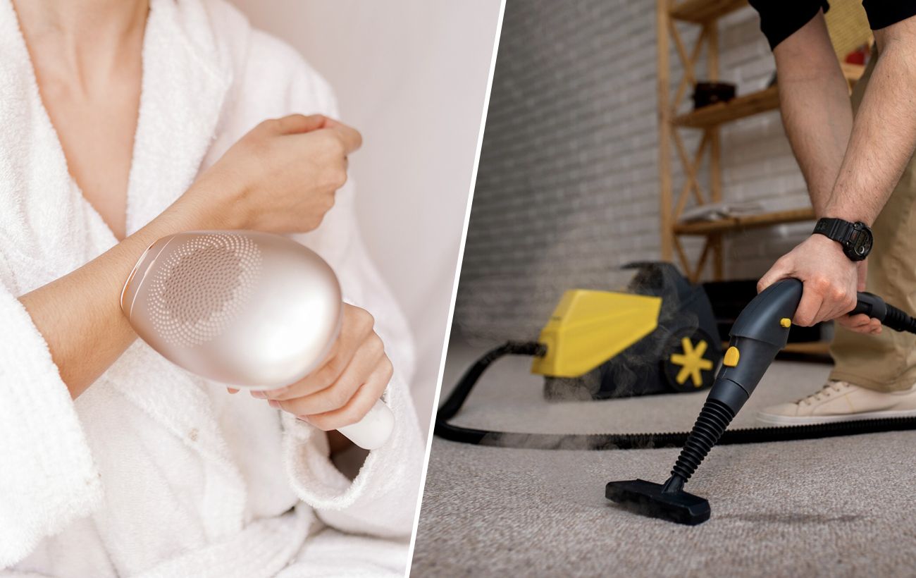 Фотоепілятор, пароочисник та ще 4 гаджети, які реально спрощують життя