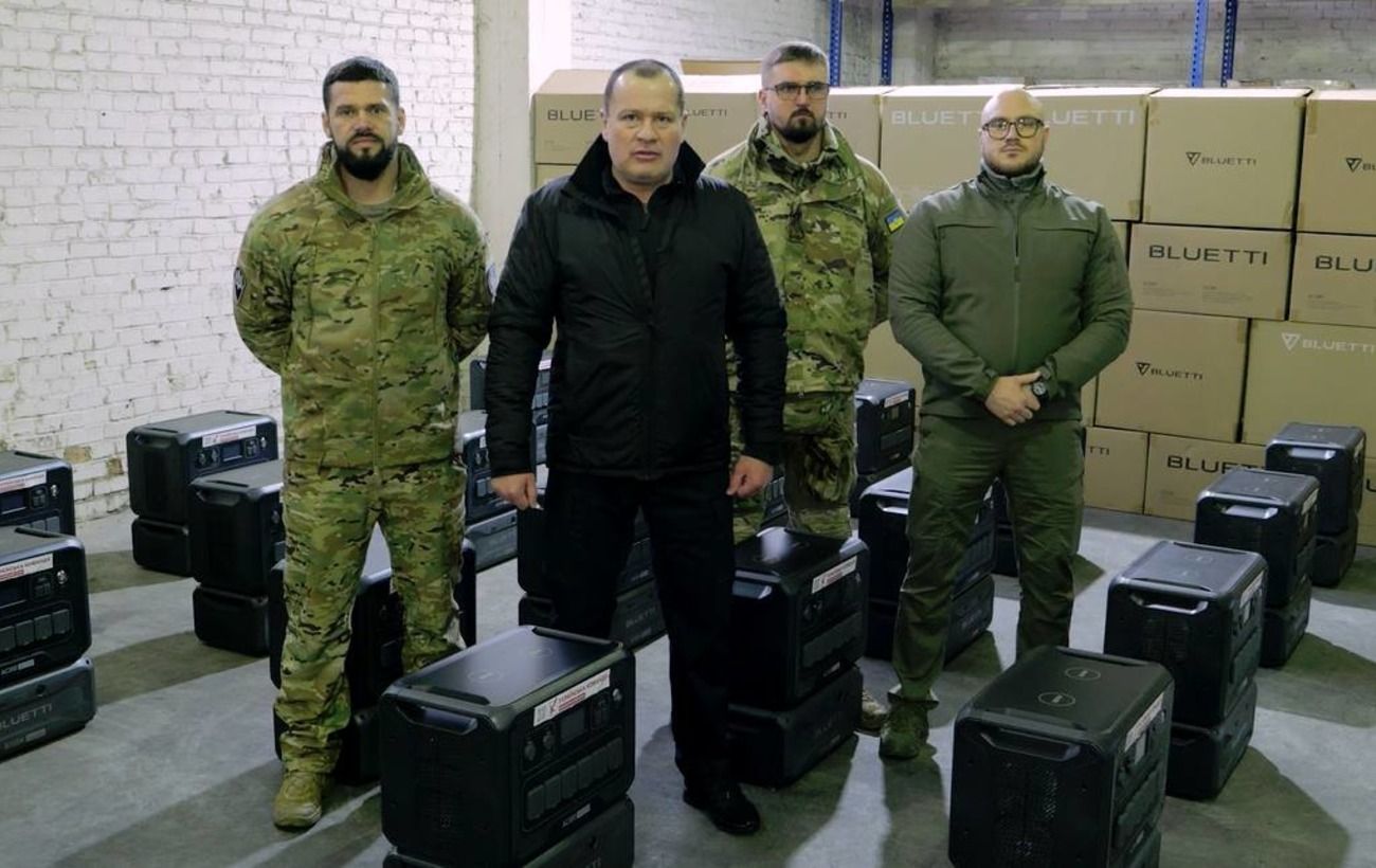Бійці 81-ї бригади отримали від "Української команди" потужні зарядні станції, - Палатний