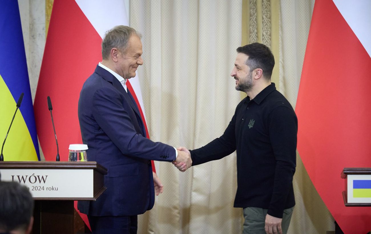 Зеленський може зустрітися з Туском у Польщі вже в п’ятницю