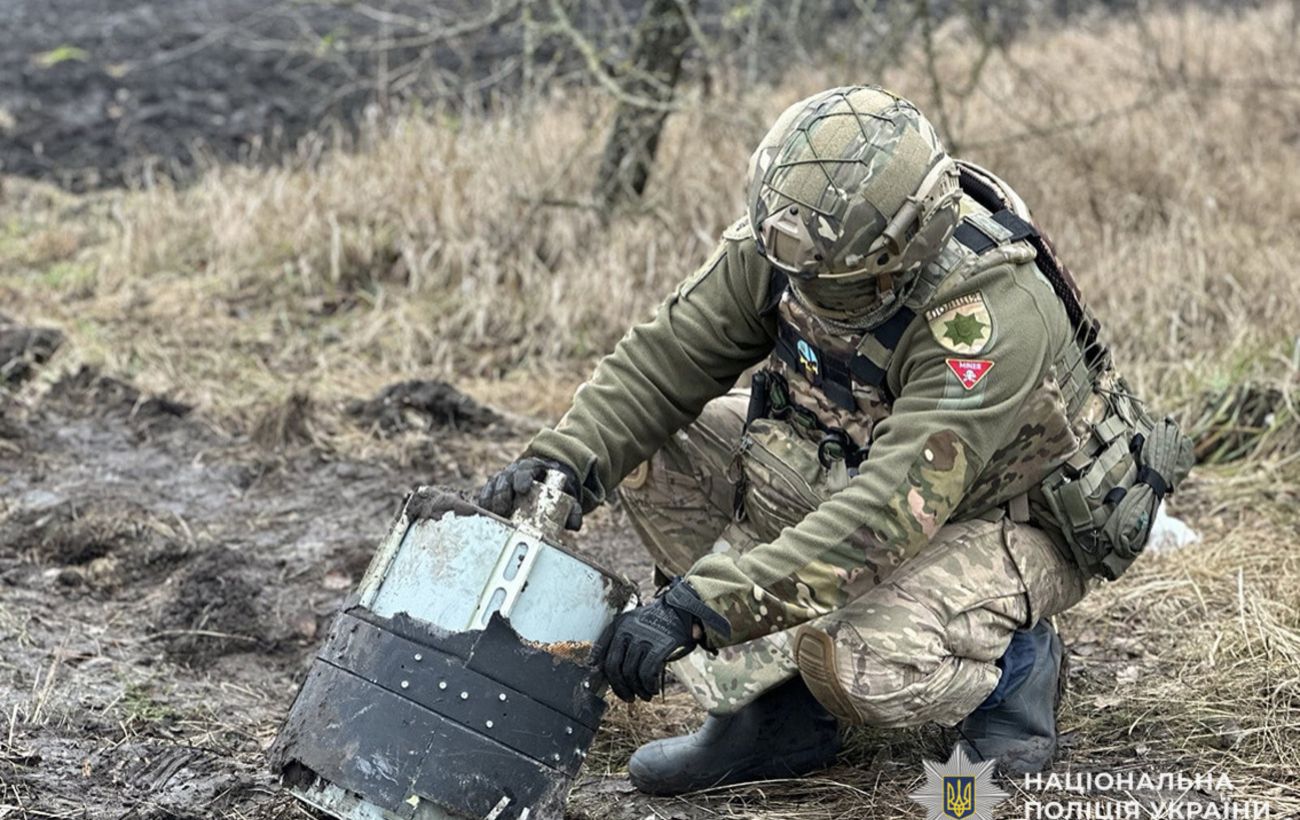 На Чернігівщині знешкодили ворожий дрон із касетними боєприпасами