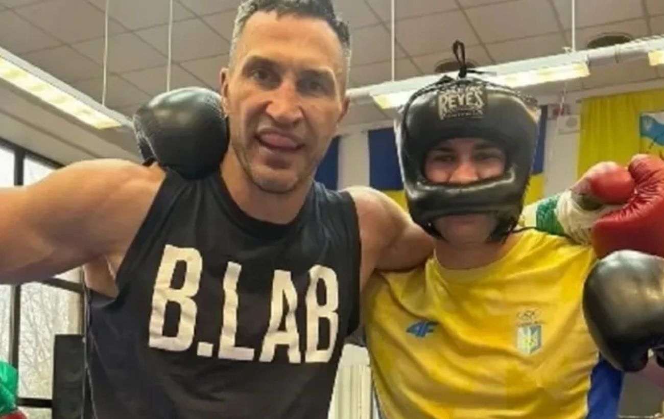 Володимир Кличко знову в рингу: легенда боксу провела спаринг з учасником Олімпійських ігор