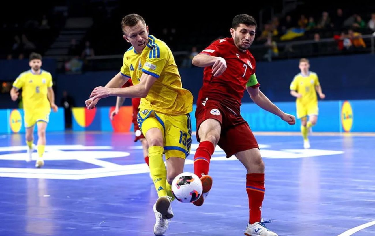 Україна – Литва: де і коли дивитися ключовий матч Євро-2026 з футзалу