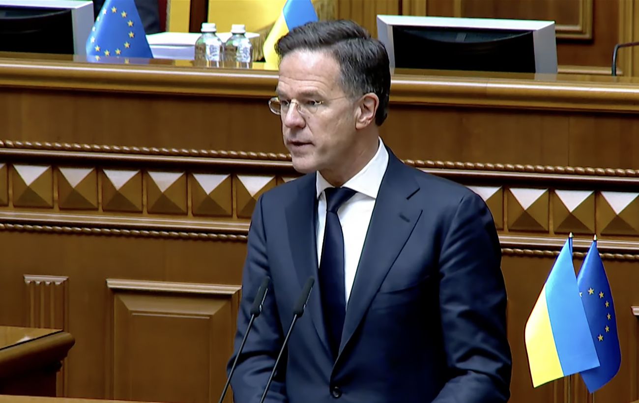 Літаки в повітрі та підтримка на морі: Рютте в Раді озвучив план після завершення війни