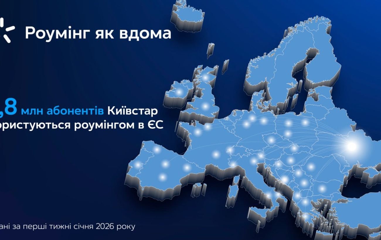 У Київстар зафіксували активне користування роумінгом у перші тижні після приєднання до єдиної зони "Роумінг як вдома"