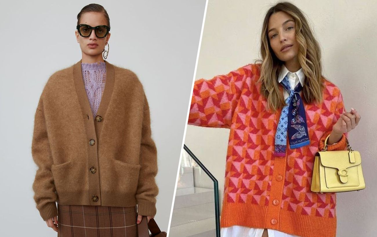 Як за 10 секунд перетворити кардиган на стильний светр: трюк для будь-якої фігури