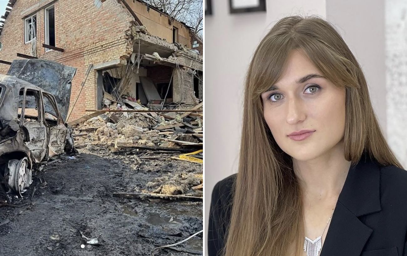 Руїни замість житла. Блогерка Даша Євтух залишилась без будинку через російський дрон