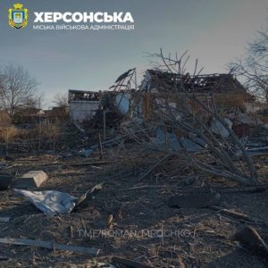 Російська армія обстріляла Садове на Херсонщині: є загиблий